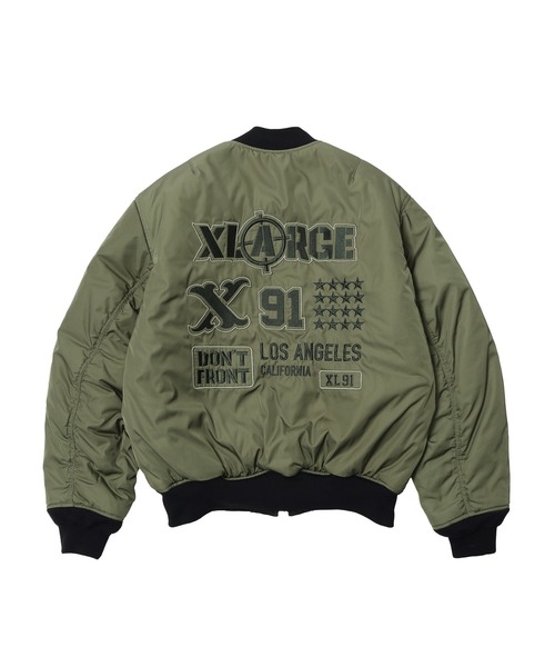XLARGE（エクストララージ）の「XL REVERSIBLE MA-1（ブルゾン・メンズ・カモフラージュ/グレー/ブラック・S/XL/L/M）」の20枚目の写真