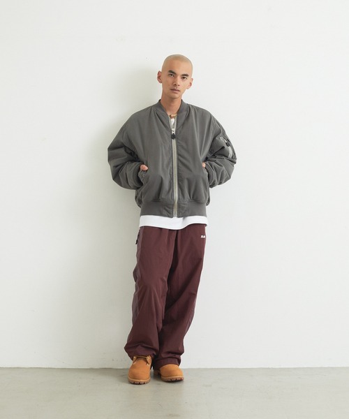 XLARGE（エクストララージ）の「XL REVERSIBLE MA-1（ブルゾン・メンズ・カモフラージュ/グレー/ブラック・S/XL/L/M）」の17枚目の写真