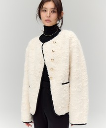 【WEB限定】ECOPEL パイピングボアジャケット