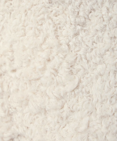 anuans(アニュアンス)の「【WEB限定】ECOPEL パイピングボアジャケット(その他アウター・レディース・アイボリー・SMALL/MEDIUM)」の15枚目の写真