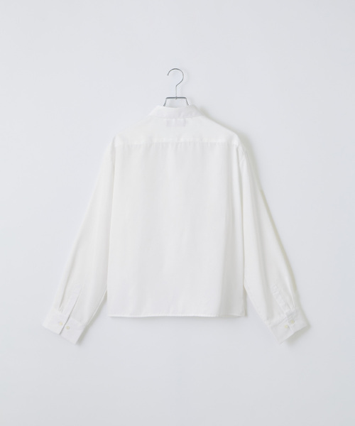 Loose/ルース(ルース)の「ベーシックコンパクト長袖シャツ(シャツ/ブラウス・メンズ・ブラック/ライトブルー/ホワイト・L/M/S)」の6枚目の写真