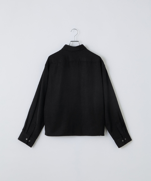 Loose/ルース(ルース)の「ベーシックコンパクト長袖シャツ(シャツ/ブラウス・メンズ・ブラック/ライトブルー/ホワイト・L/M/S)」の9枚目の写真