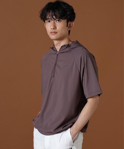MASTER BUNNY EDITION(マスターバニーエディション)の「【MASTER BUNNY EDITION】Nyベアムース半袖ハーフジップフーディプルオーバー (MENS)(スウェット・メンズ・ブラック/ホワイト/ブラウン・X-LARGE/MEDIUM/XX-LARGE/LARGE)」の3枚目の写真