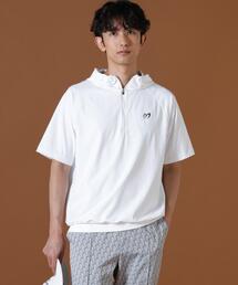 【MASTER BUNNY EDITION】Nyベアムース半袖ハーフジップフーディプルオーバー (MENS)
