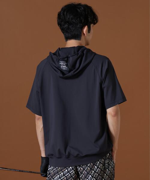 MASTER BUNNY EDITION(マスターバニーエディション)の「【MASTER BUNNY EDITION】Nyベアムース半袖ハーフジップフーディプルオーバー (MENS)(スウェット・メンズ・ブラック/ホワイト/ブラウン・X-LARGE/MEDIUM/XX-LARGE/LARGE)」の7枚目の写真