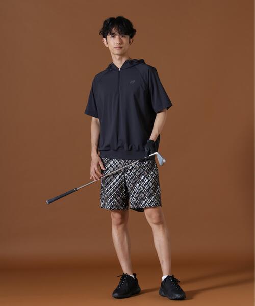 MASTER BUNNY EDITION(マスターバニーエディション)の「【MASTER BUNNY EDITION】Nyベアムース半袖ハーフジップフーディプルオーバー (MENS)(スウェット・メンズ・ブラック/ホワイト/ブラウン・X-LARGE/MEDIUM/XX-LARGE/LARGE)」の9枚目の写真