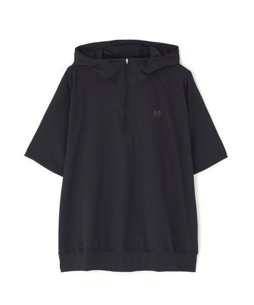 MASTER BUNNY EDITION(マスターバニーエディション)の「【MASTER BUNNY EDITION】Nyベアムース半袖ハーフジップフーディプルオーバー (MENS)(スウェット・メンズ・ブラック/ホワイト/ブラウン・X-LARGE/MEDIUM/XX-LARGE/LARGE)」の22枚目の写真