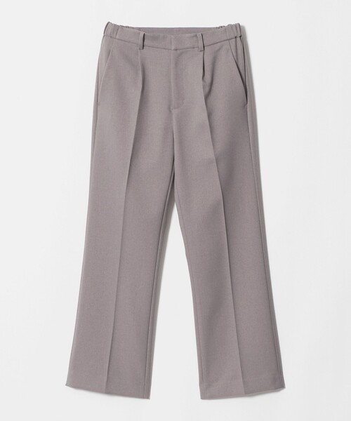 A DAY IN THE LIFE UNITED ARROWS(アデイインザライフユナイテッドアローズ)の「ツイル セミワイドパンツ ‐セットアップ対応・ウォッシャブル‐<A DAY IN THE LIFE>(その他パンツ・レディース・モカ/ネイビー・40/36/38)」の1枚目の写真