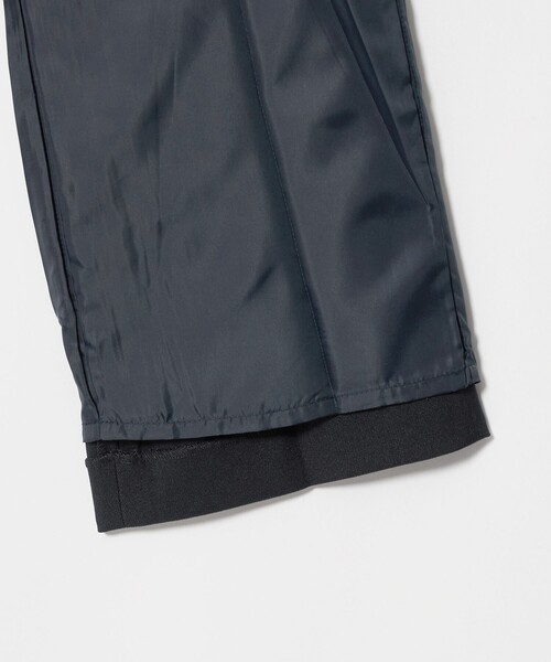 A DAY IN THE LIFE UNITED ARROWS(アデイインザライフユナイテッドアローズ)の「ツイル セミワイドパンツ ‐セットアップ対応・ウォッシャブル‐<A DAY IN THE LIFE>(その他パンツ・レディース・モカ/ネイビー・40/36/38)」の9枚目の写真