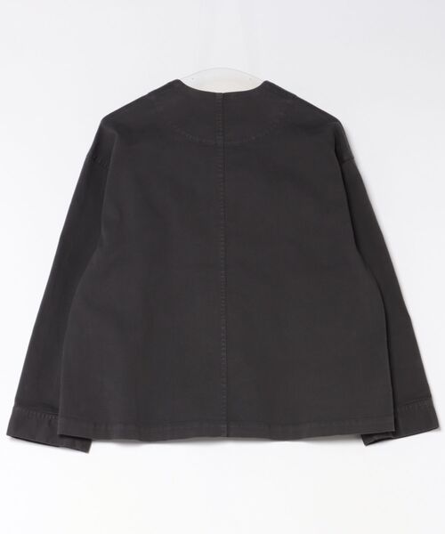 ZUCCa（ズッカ）の「HYPER STRETCH TWILL（ブルゾン・レディース・ダークグレー/ネイビー/カーキ・M size）」の4枚目の写真