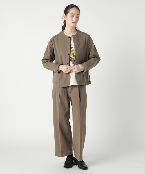 ZUCCa（ズッカ）の「HYPER STRETCH TWILL（ブルゾン・レディース・ダークグレー/ネイビー/カーキ・M size）」の10枚目の写真