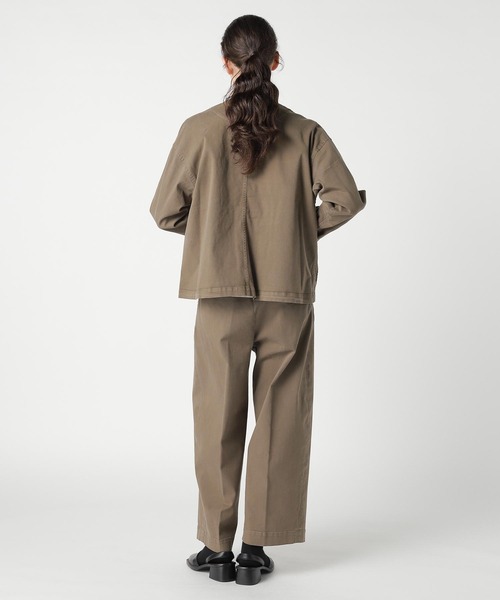 ZUCCa（ズッカ）の「HYPER STRETCH TWILL（ブルゾン・レディース・ダークグレー/ネイビー/カーキ・M size）」の11枚目の写真