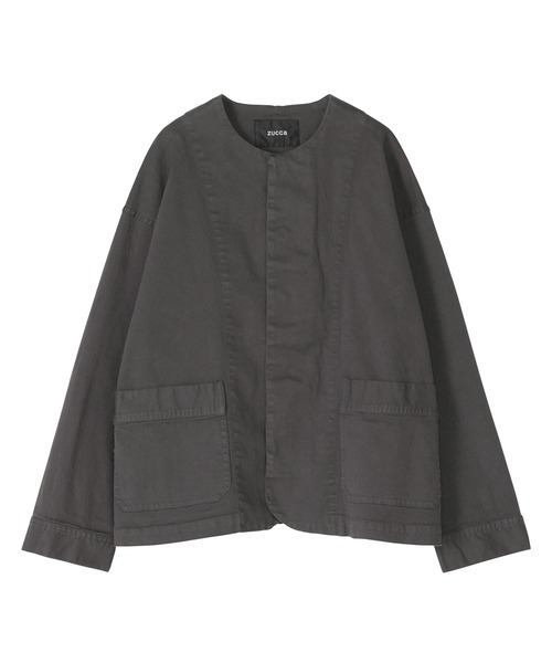 ZUCCa（ズッカ）の「HYPER STRETCH TWILL（ブルゾン・レディース・ダークグレー/ネイビー/カーキ・M size）」の12枚目の写真
