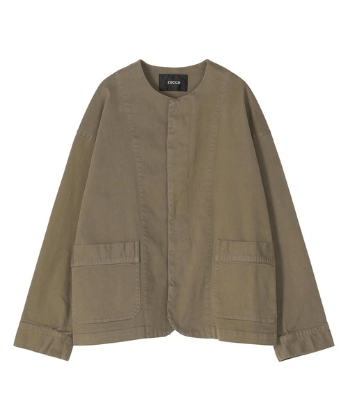 ZUCCa（ズッカ）の「HYPER STRETCH TWILL（ブルゾン・レディース・ダークグレー/ネイビー/カーキ・M size）」の13枚目の写真