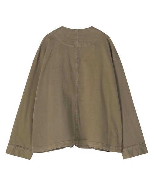 ZUCCa（ズッカ）の「HYPER STRETCH TWILL（ブルゾン・レディース・ダークグレー/ネイビー/カーキ・M size）」の14枚目の写真