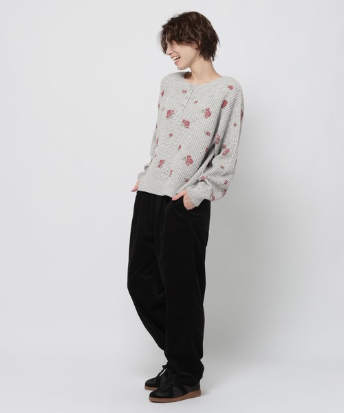 niko and...(ニコアンド)の「ストレッチカルゼパンツ(その他パンツ・レディース・ネイビー/ブラック/アイボリー/ブラウン/モカ・MEDIUM/LARGE/SMALL)」の15枚目の写真