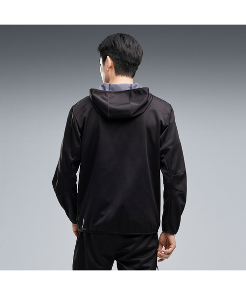 PUMA(プーマ)の「PUMA プーマ メンズ トレーニング パワートレイン グリッド フリース フー(ジャージ・メンズ・ヘザーグレー/ブラック・XX-LARGE/X-LARGE/MEDIUM/LARGE)」の3枚目の写真