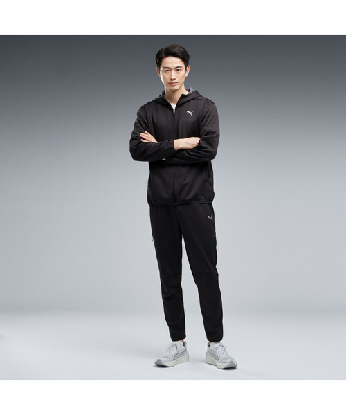 PUMA(プーマ)の「PUMA プーマ メンズ トレーニング パワートレイン グリッド フリース フー(ジャージ・メンズ・ヘザーグレー/ブラック・XX-LARGE/X-LARGE/MEDIUM/LARGE)」の4枚目の写真