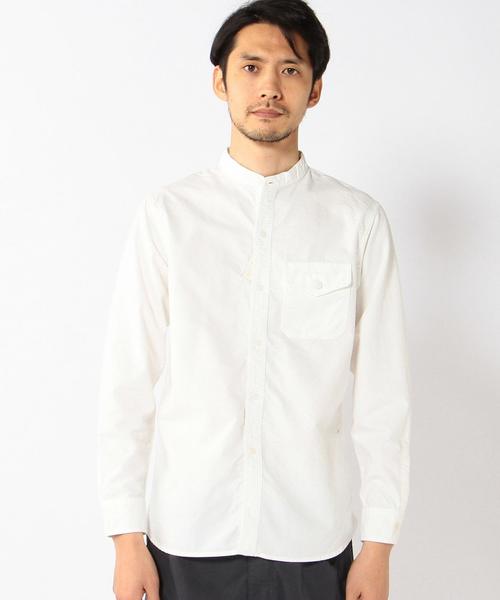 coen(コーエン)の「【MBC】オックスフォードバンドカラーシャツ(ユニセックス)(シャツ/ブラウス・メンズ・ホワイト・X-LARGE/X-SMALL/LARGE/SMALL/MEDIUM)」の4枚目の写真