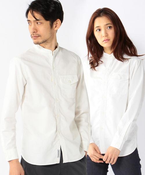coen(コーエン)の「【MBC】オックスフォードバンドカラーシャツ(ユニセックス)(シャツ/ブラウス・メンズ・ホワイト・X-LARGE/X-SMALL/LARGE/SMALL/MEDIUM)」の12枚目の写真