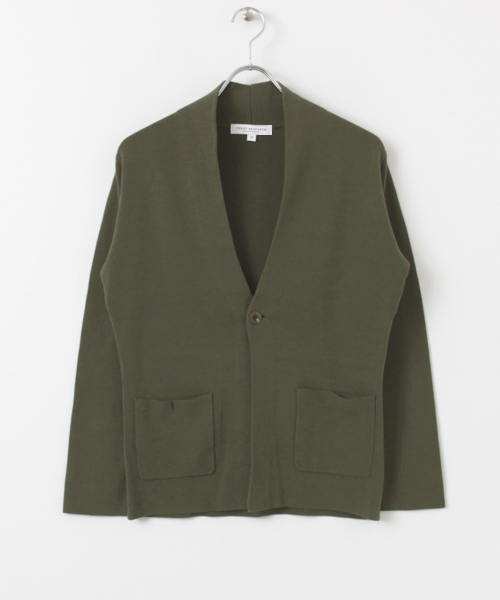 URBAN RESEARCH（アーバンリサーチ）の「UR 強撚ミラノリブ1Bカーディガン（カーディガン/ボレロ・メンズ・カーキ/ネイビー/ベージュ/グレー・LARGE/MEDIUM）」の10枚目の写真