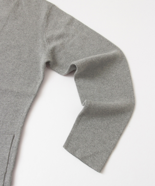 URBAN RESEARCH（アーバンリサーチ）の「UR 強撚ミラノリブ1Bカーディガン（カーディガン/ボレロ・メンズ・カーキ/ネイビー/ベージュ/グレー・LARGE/MEDIUM）」の13枚目の写真