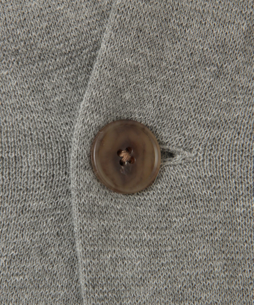 URBAN RESEARCH（アーバンリサーチ）の「UR 強撚ミラノリブ1Bカーディガン（カーディガン/ボレロ・メンズ・カーキ/ネイビー/ベージュ/グレー・LARGE/MEDIUM）」の5枚目の写真