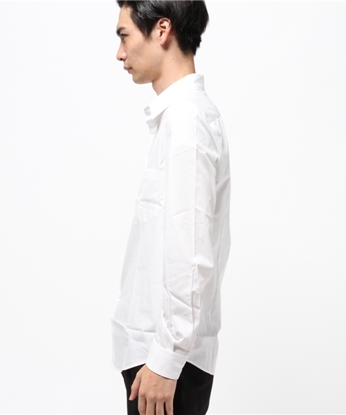 GOLDEN GOOSE（ゴールデングース）の「GOLDEN GOOSE DELUXE コットンシャツ G27U522（シャツ/ブラウス・メンズ・ホワイト/ライトインディゴブルー・SMALL/X-SMALL）」の6枚目の写真