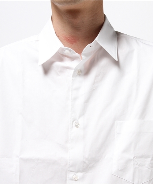 GOLDEN GOOSE（ゴールデングース）の「GOLDEN GOOSE DELUXE コットンシャツ G27U522（シャツ/ブラウス・メンズ・ホワイト/ライトインディゴブルー・SMALL/X-SMALL）」の8枚目の写真