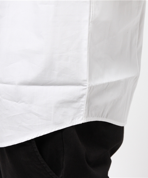 GOLDEN GOOSE（ゴールデングース）の「GOLDEN GOOSE DELUXE コットンシャツ G27U522（シャツ/ブラウス・メンズ・ホワイト/ライトインディゴブルー・SMALL/X-SMALL）」の3枚目の写真