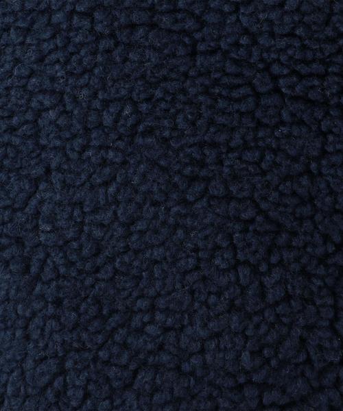 Boisson Chocolat(ボワソンショコラ)の「Control Freakフェイクボアトート(ショルダーバッグ・レディース・オフホワイト/ネイビー・FREE)」の8枚目の写真