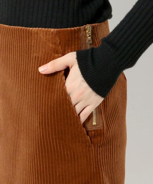 Drawer（ドゥロワー）の「DRAWER コーデュロイスカート（スカート  
