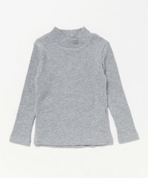 GLOBAL WORK | 【キッズ】リブハイネックＴシャツ長袖/739323(Tシャツ/カットソー)
