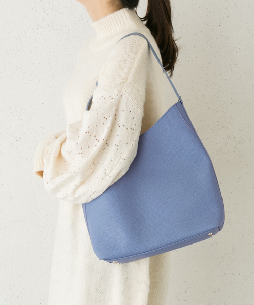 RODE SKO(ロデスコ)の「SISKO IC対応シングルショルダー(ショルダーバッグ・レディース・グレー/ブルー/キャメル/ホワイト/ネイビー・FREE)」の1枚目の写真