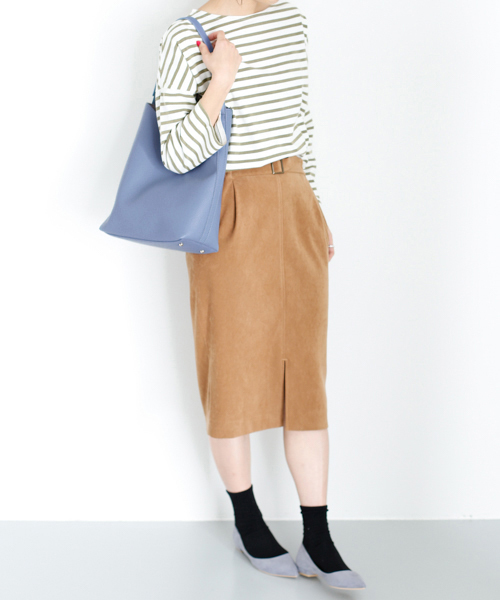 RODE SKO(ロデスコ)の「SISKO IC対応シングルショルダー(ショルダーバッグ・レディース・グレー/ブルー/キャメル/ホワイト/ネイビー・FREE)」の21枚目の写真