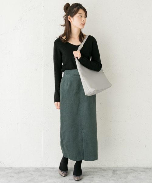 RODE SKO(ロデスコ)の「SISKO IC対応シングルショルダー(ショルダーバッグ・レディース・グレー/ブルー/キャメル/ホワイト/ネイビー・FREE)」の12枚目の写真