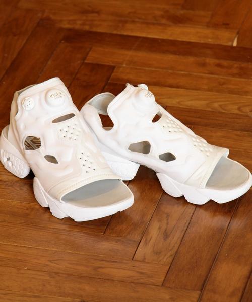Reebok（リーボック）の「【別注】＜Reebok CLASSIC（リーボック）＞∴INSTA PUMP FURY SANDAL ポンプフューリー/サンダル ◆（サンダル・レディース・ホワイト・24.0cm/25.0cm/23.0cm/22.0cm/26.0cm）」の3枚目の写真