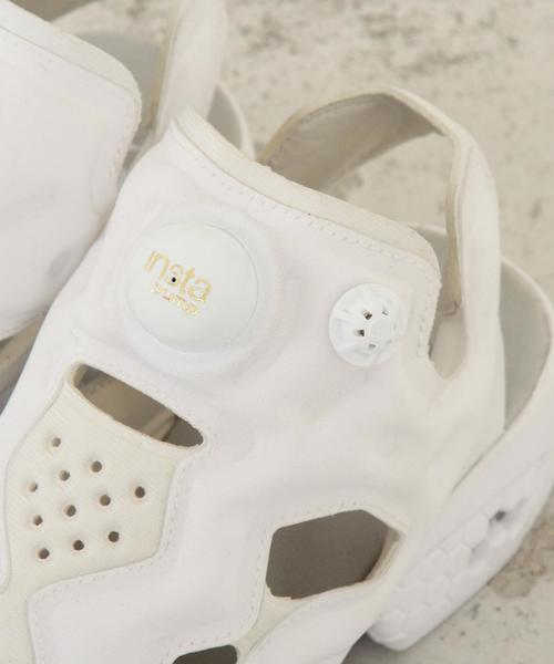 Reebok（リーボック）の「【別注】＜Reebok CLASSIC（リーボック）＞∴INSTA PUMP FURY SANDAL ポンプフューリー/サンダル ◆（サンダル・レディース・ホワイト・24.0cm/25.0cm/23.0cm/22.0cm/26.0cm）」の7枚目の写真