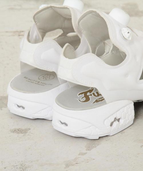 Reebok（リーボック）の「【別注】＜Reebok CLASSIC（リーボック）＞∴INSTA PUMP FURY SANDAL ポンプフューリー/サンダル ◆（サンダル・レディース・ホワイト・24.0cm/25.0cm/23.0cm/22.0cm/26.0cm）」の9枚目の写真