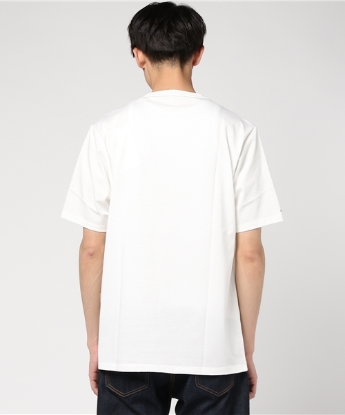 UNITED TOKYO（ユナイテッドトウキョウ）の「AEVILコラボロゴ刺繍半袖TEE（Tシャツ/カットソー・メンズ・サックスブルー/ホワイト/ピンク/ブラック・1/3/2）」の14枚目の写真