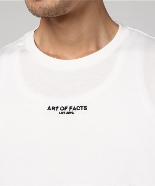 UNITED TOKYO（ユナイテッドトウキョウ）の「AEVILコラボロゴ刺繍半袖TEE（Tシャツ/カットソー・メンズ・サックスブルー/ホワイト/ピンク/ブラック・1/3/2）」の15枚目の写真