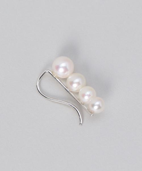 BEAUTY&YOUTH UNITED ARROWS（ビューティーアンドユースユナイテッドアローズ）の「＜OEAU＞PEARL EAR CLIP/ｲﾔｰｸﾘｯﾌﾟ. ◆（イヤリング（片耳用）・レディース・オフホワイト・FREE）」の3枚目の写真