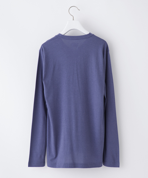 STUDIOUS（ステュディオス）の「ベーシッククルーネックロンT（Tシャツ/カットソー・メンズ・ブラック/カーキ/ホワイト/ピンク/レッド/ブルー・1/3/2）」の10枚目の写真