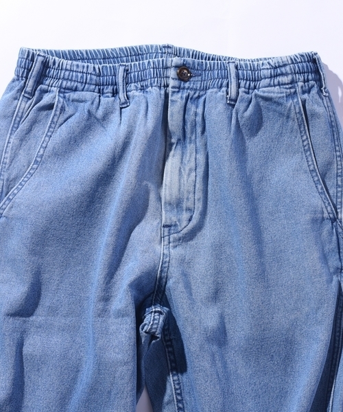 SHIPS JET BLUE（シップスジェットブルー）の「SHIPS JET BLUE: ライトデニム イージーパンツ◇（デニムパンツ・メンズ・ネイビー/ライトブルー・LARGE/MEDIUM）」の17枚目の写真