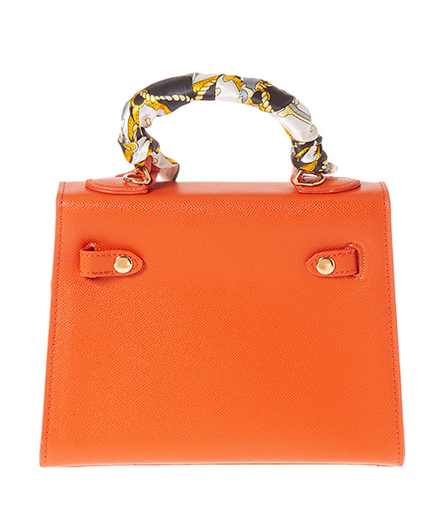 Edit Sheen（エディットシーン）の「スカーフ付きkeyモチーフハンドバッグ（ハンドバッグ・レディース・ブラック/オフホワイト/オレンジ/モカ・FREE）」の7枚目の写真