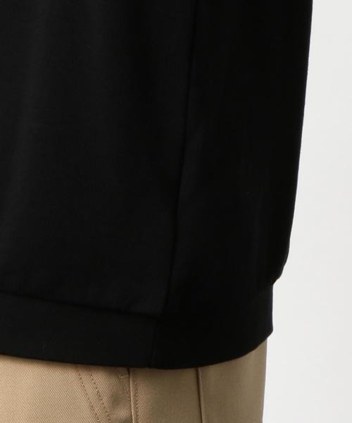 green label relaxing（グリーンレーベルリラクシング）の「[ユニバーサルワークス] SC★UNIVERSAL WORKS  DIAG LOOP/B ハーフジップ プルオーバー ◆（スウェット・メンズ・ブラック/ベージュ・SMALL/MEDIUM/LARGE）」の9枚目の写真