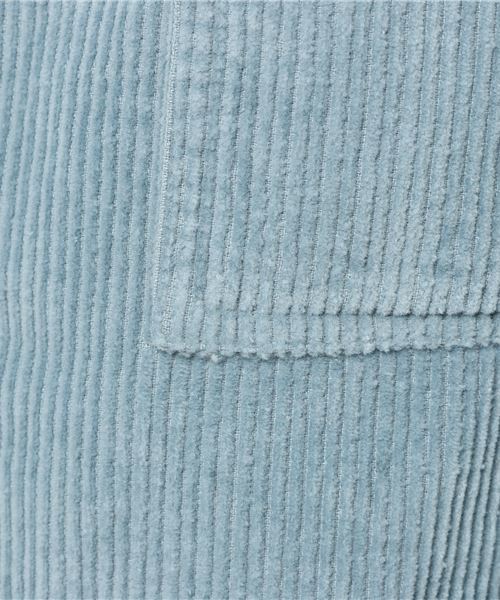 MERLOT（メルロー）の「コーデュロイフロントスリットスカート1389（スカート・レディース・ライトブルー/ブラック/ベージュ/グレー・FREE）」の19枚目の写真