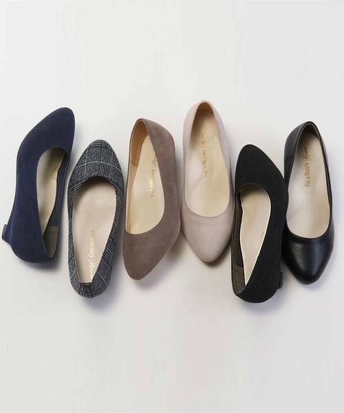 RANAN（ラナン）の「幅広ゆったりアーモンドトゥウェッジパンプス（パンプス・レディース・マスタード/ネイビー/ベージュ系その他/ライトグレー/ピンク/ブラック/レオパード/チェック/ブラック系その他/ブルー/ボルドー/その他1/ベージュ・22.5cm/24.5cm/24cm/25cm/25.5cm/26cm/23cm/23.5cm/23.0cm/25.0cm/26.0cm/23.5㎝/24.0cm/22.5㎝/24.5㎝）」の15枚目の写真