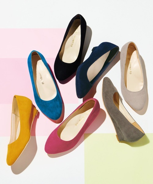 RANAN（ラナン）の「幅広ゆったりアーモンドトゥウェッジパンプス（パンプス・レディース・マスタード/ネイビー/ベージュ系その他/ライトグレー/ピンク/ブラック/レオパード/チェック/ブラック系その他/ブルー/ボルドー/その他1/ベージュ・22.5cm/24.5cm/24cm/25cm/25.5cm/26cm/23cm/23.5cm/23.0cm/25.0cm/26.0cm/23.5㎝/24.0cm/22.5㎝/24.5㎝）」の21枚目の写真