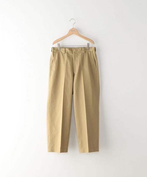 Steven Alan（スティーブンアラン）の「＜Steven Alan＞ CLEAR DRILL BAGGY STRIGHT PANTS/パンツ（チノパンツ・メンズ・ベージュ/ネイビー・MEDIUM/X-LARGE/LARGE/SMALL）」の3枚目の写真